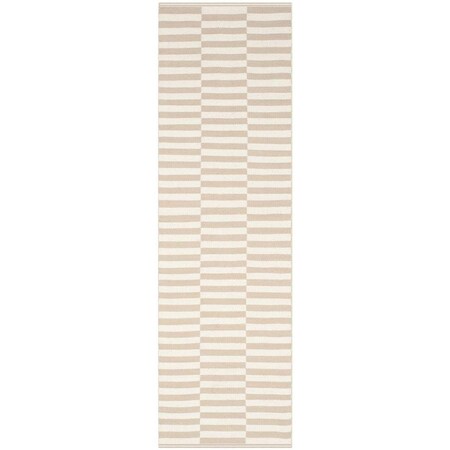 Safavieh Montauk Rectangle Hand Woven Rug, Ivory and Light Grey - 2 ft.-3 in. x 5 ft. MTK715E-25